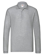 Fruit of the Loom Premium Long Sleeve Polo Shirt - thumbnail 2