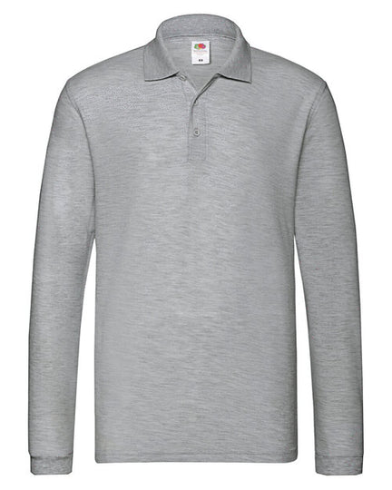 Fruit of the Loom Premium Long Sleeve Polo Shirt