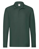 Fruit of the Loom Premium Long Sleeve Polo Shirt - thumbnail 5