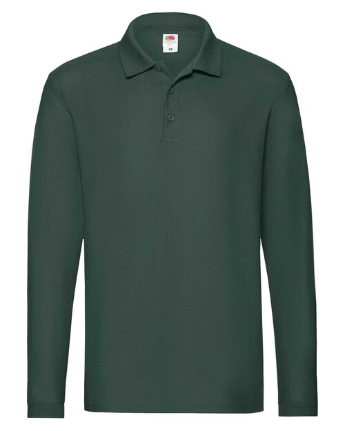 Fruit of the Loom Premium Long Sleeve Polo Shirt