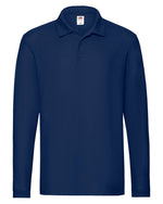 Fruit of the Loom Premium Long Sleeve Polo Shirt - thumbnail 6