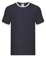 Fruit of the Loom Valueweight Ringer T - thumbnail 2