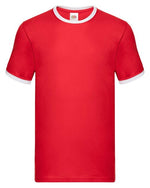 Fruit of the Loom Valueweight Ringer T - thumbnail 3