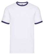 Fruit of the Loom Valueweight Ringer T - thumbnail 6