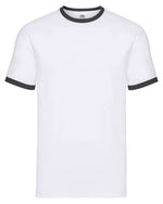 Fruit of the Loom Valueweight Ringer T - thumbnail 7