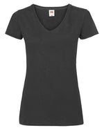 Fruit of the Loom Ladies Valueweight V-Neck T - thumbnail 2