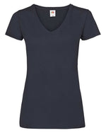 Fruit of the Loom Ladies Valueweight V-Neck T - thumbnail 3