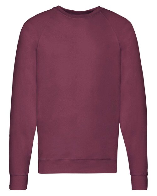 Fruit of the Loom Lightweight Raglan Sweatshirt