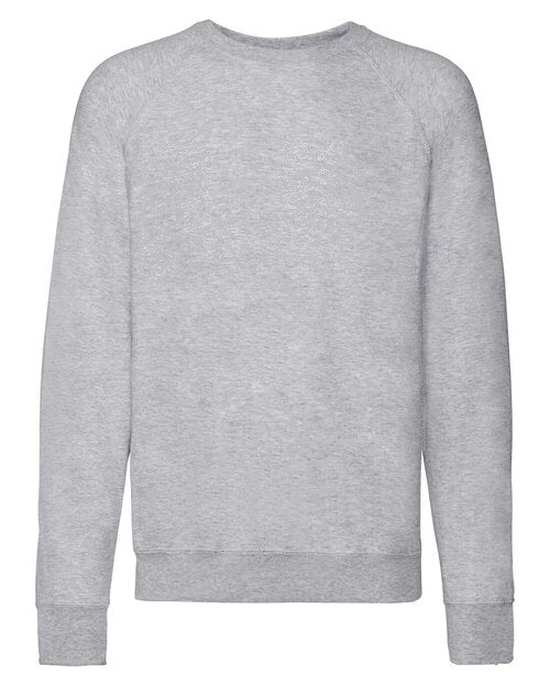 Fruit of the Loom Lightweight Raglan Sweatshirt