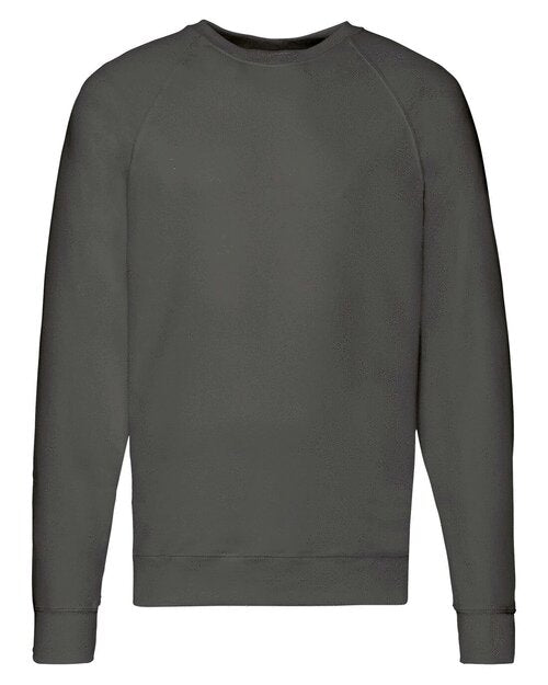 Fruit of the Loom Lightweight Raglan Sweatshirt