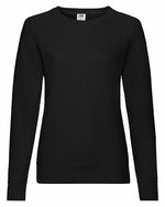 Fruit of the Loom Ladies Lightweight Raglan Sweatshirt - thumbnail 1