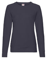 Fruit of the Loom Ladies Lightweight Raglan Sweatshirt - thumbnail 5