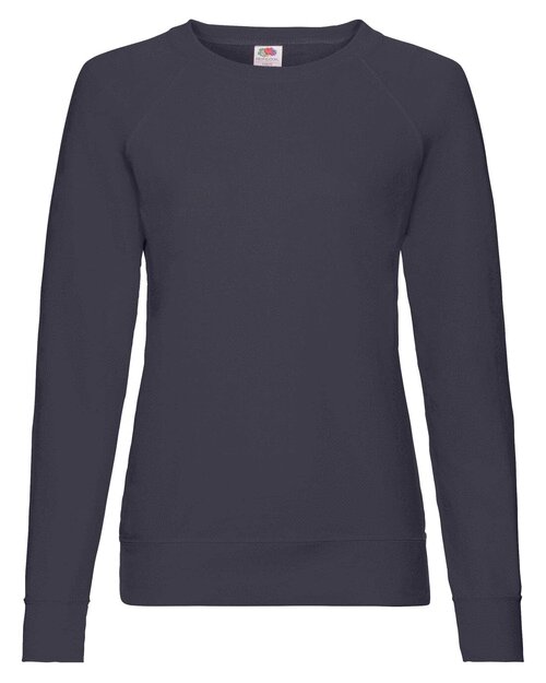 Fruit of the Loom Ladies Lightweight Raglan Sweatshirt