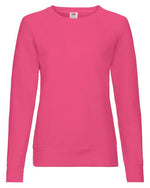 Fruit of the Loom Ladies Lightweight Raglan Sweatshirt - thumbnail 6