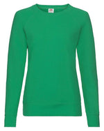 Fruit of the Loom Ladies Lightweight Raglan Sweatshirt - thumbnail 8