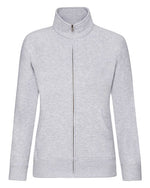 Fruit of the Loom Ladies Premium Sweat Jacket - thumbnail 4
