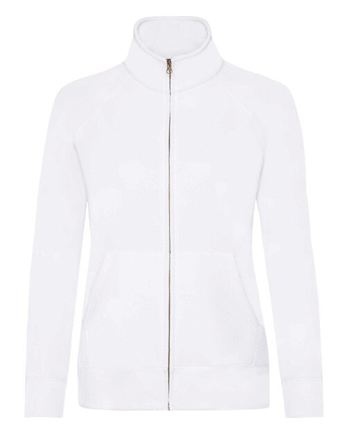 Fruit of the Loom Ladies Premium 70/30 Zipped Sweatshirt
