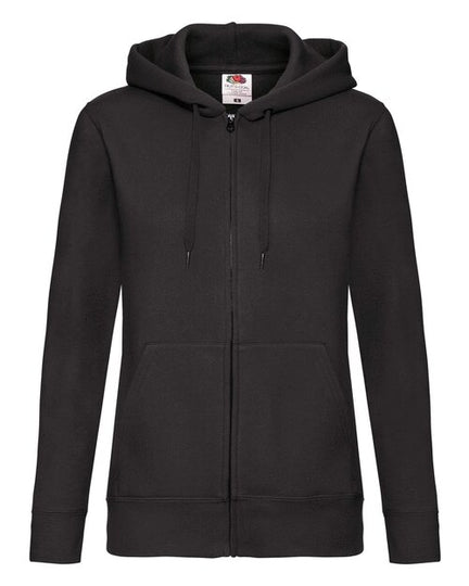 Fruit of the Loom Ladies Premium Hooded Sweat Jacket