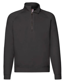 Fruit of the Loom Premium 70/30 Zip Neck Sweat