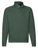 Fruit of the Loom Premium 70/30 Zip Neck Sweat - thumbnail 3