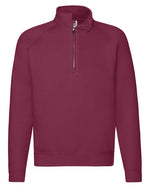 Fruit of the Loom Premium 70/30 Zip Neck Sweat - thumbnail 4