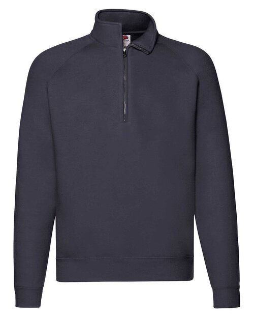 Fruit of the Loom Premium 70/30 Zip Neck Sweat