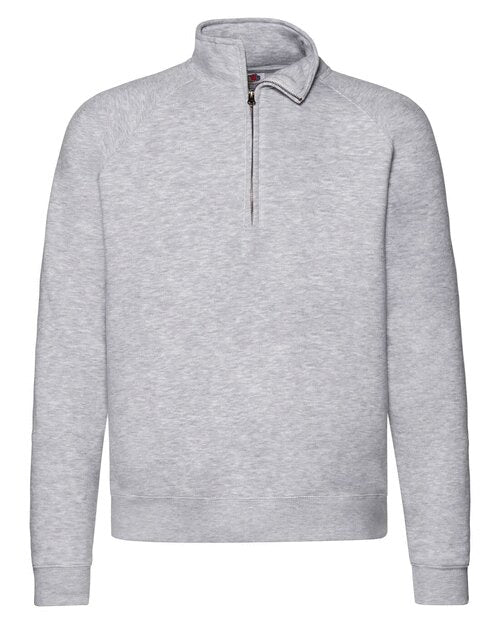 Fruit of the Loom Premium 70/30 Zip Neck Sweat