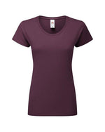 Fruit of the Loom Ladies Ringspun Premium T Shirt - thumbnail 17