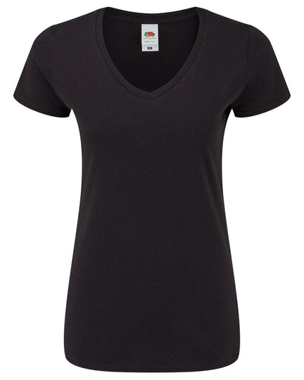 Fruit of the Loom Ladies Iconic 150 V Neck T