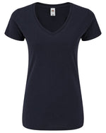 Fruit of the Loom Ladies Iconic 150 V Neck T - thumbnail 2