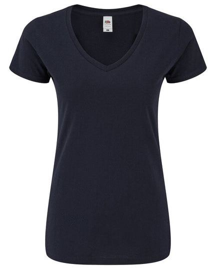 Fruit of the Loom Ladies Iconic 150 V Neck T