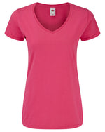 Fruit of the Loom Ladies Iconic 150 V Neck T - thumbnail 3