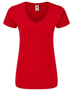 Fruit of the Loom Ladies Iconic 150 V Neck T - thumbnail 4