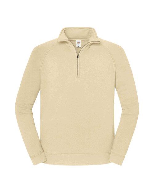 Fruit of the Loom Iconic Premium Zip Neck Sweat