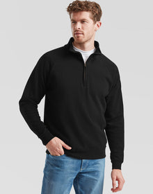 Fruit of the Loom Classic Zip Neck Sweatshirt