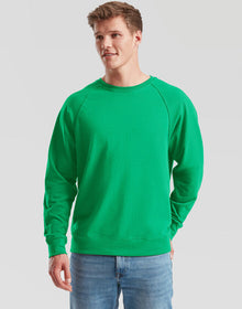 Fruit of the Loom Lightweight Raglan Sweatshirt