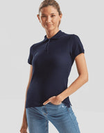 Fruit of the Loom Ladies Premium Polo - thumbnail 1