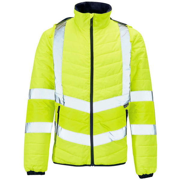 Supertouch Hi Vis Puffer Jacket