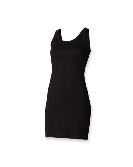 SF Clothing Ladies Stretch Vest Dress - ST104M
