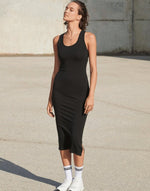 SF Clothing Womens Racer Back Midi Dress - ST114M - thumbnail 1