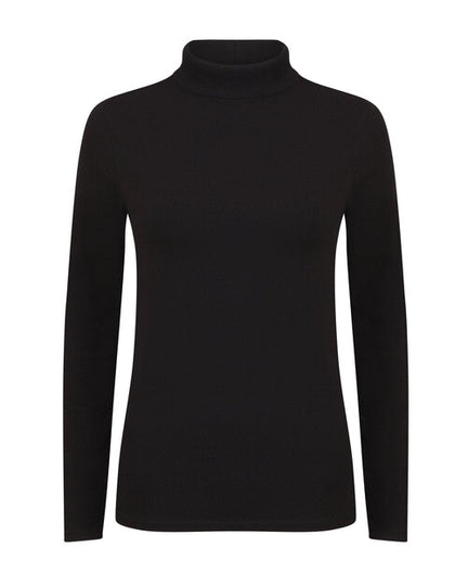 SF Clothing Ladies Feel Good Stretch Roll Neck Top - ST125M