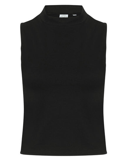SF Clothing Ladies High Neck Crop Vest - ST170M