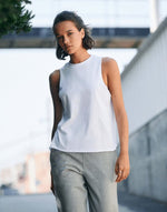 SF Clothing Ladies High Neck Slash Armhole Vest - ST232M - thumbnail 1