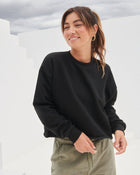 SF Clothing Ladies Cropped Slounge Sweat - ST515M