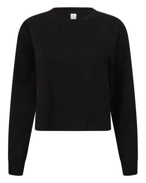SF Clothing Ladies Cropped Slounge Sweat - ST515M
