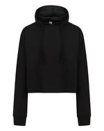 SF Clothing Ladies Cropped Slounge Hoodie - ST516M - thumbnail 2