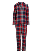 SF Clothing Womens Tartan Lounge Set - ST74M