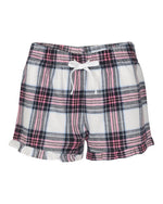 SF Clothing Ladies Tartan Frill Shorts - ST82M - thumbnail 3