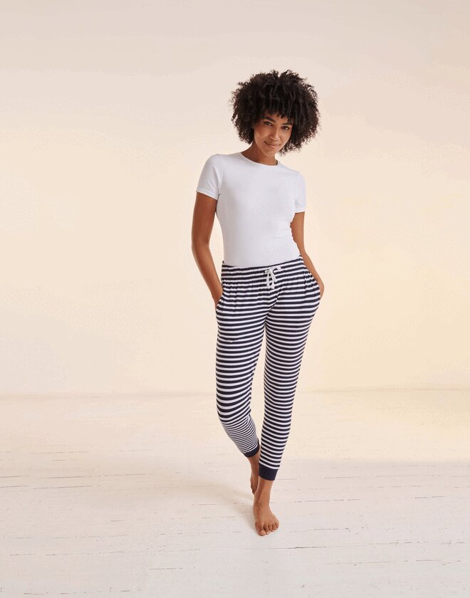 SF Clothing Ladies Cuffed Lounge Pants - ST85M