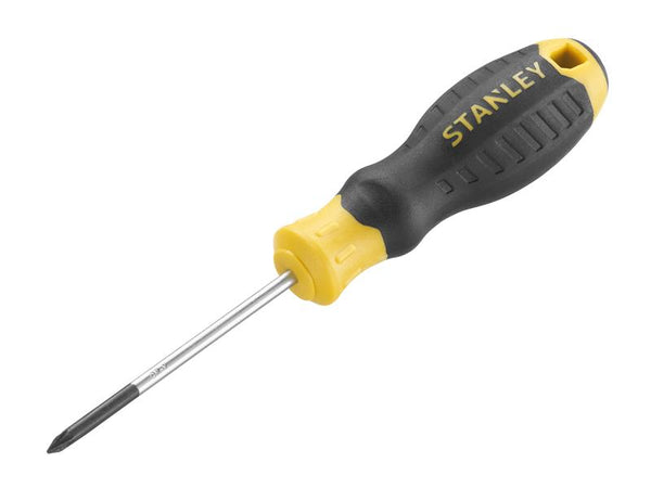 STANLEY Hand Tools CUSHION GRIP Screwdriver, Pozidriv Tip